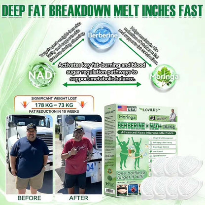 🇺🇸 𝐎𝐟𝐟𝐢𝐜𝐢𝐚𝐥 𝐔𝐒 𝐒𝐭𝐨𝐫𝐞 | 🧑‍⚕️🩺 Doctor-Recommended Daily Metabolic Support LOVILDS® 10-in-1 Moringa · Berberine + NAD+ Nano Patch