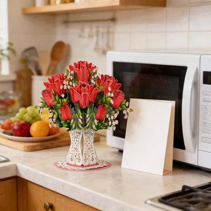 DIYSTAR 3D Flower Pop-Up Card – A Thoughtful Keepsake for Everyone You Love