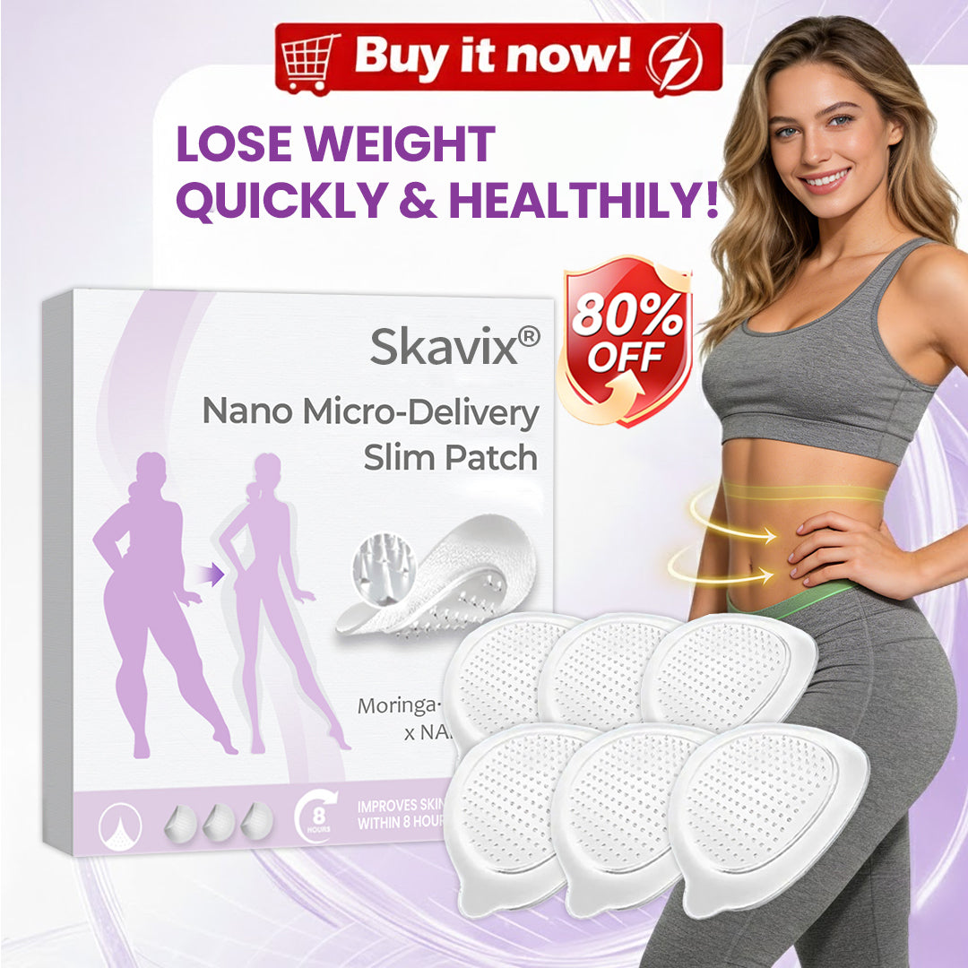 Skavix® Nano Micro-Delivery Slim Patch — Moringa·Berberine x NAD+ 10-in-1