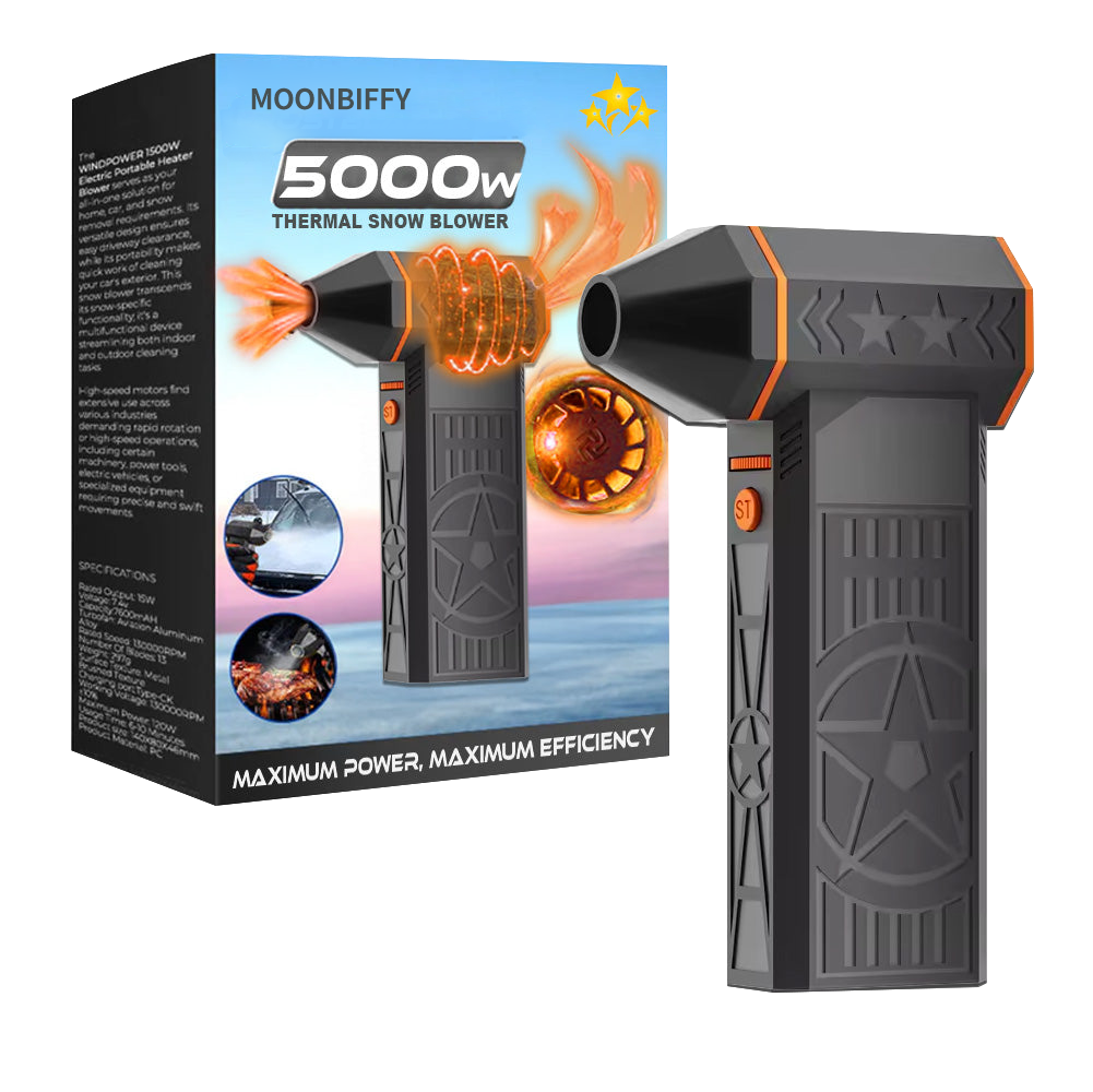 💥 LAST DAY SALE 70% ️OFF ⏳ 2026 Upgrade MOONBIFFY™ FROSTBLAZER 5000W Thermal Snow Blower