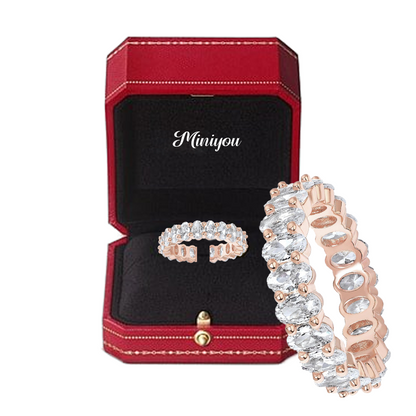 【 Official Brand Store 】Miniyou™Magnetology Diamond Moissanite  Ring（🌸 Spring Sale Starts Now! 🌸)